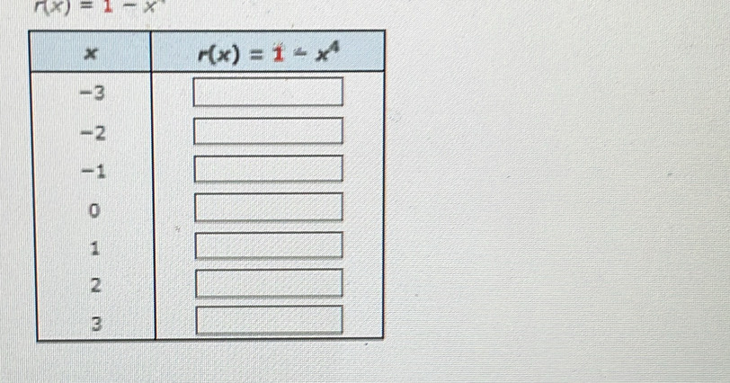 r(x)=1-x