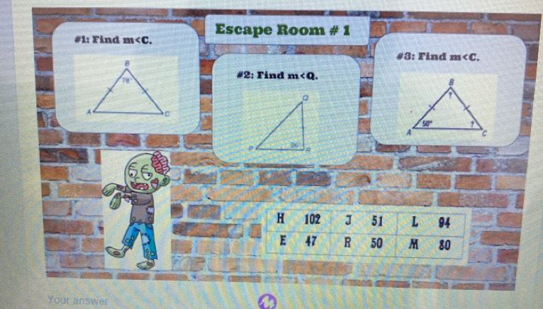 Escape Room # 1
#1: Find m
#3: Find m
#2: Find m
Your answer