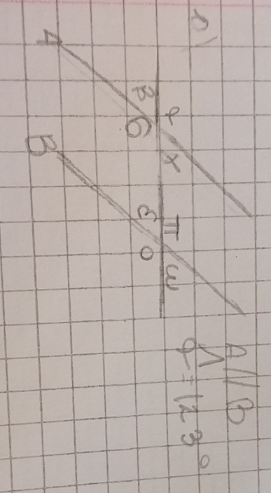 A//B
of 
ul 9=123°
B 6 C
B