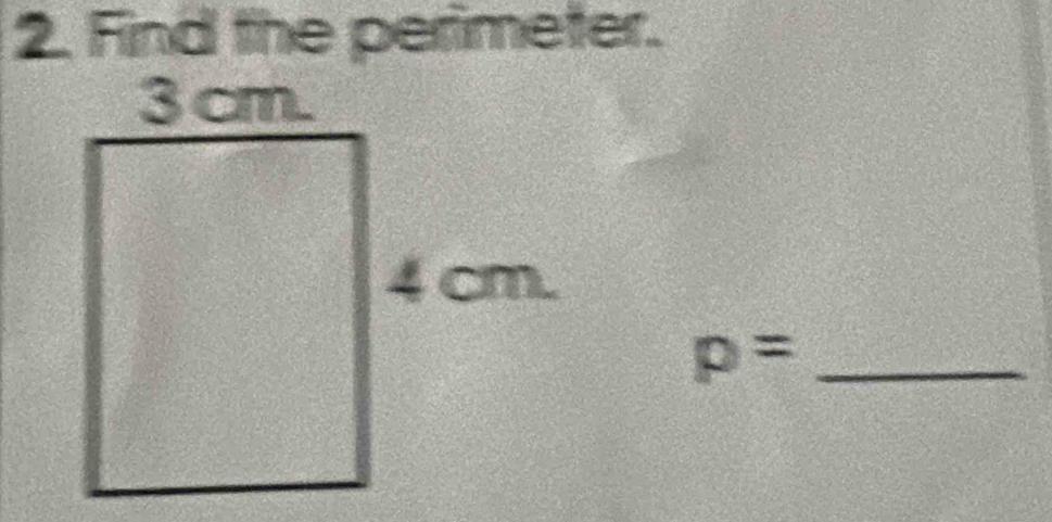 Find the perimeter. 
_ p=