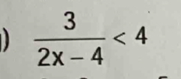  3/2x-4 <4</tex>