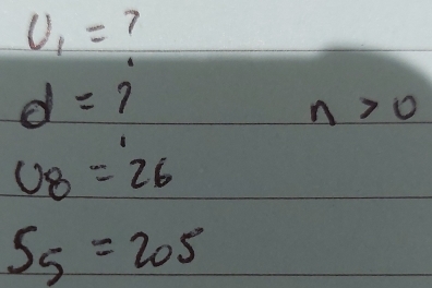 U_1=
7
d=.
n>0
U_8=26
S_5=205