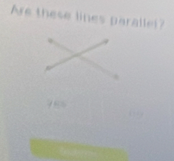 Are these lines parallet?