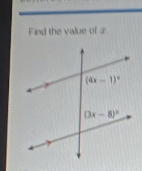 Find the value of æ,