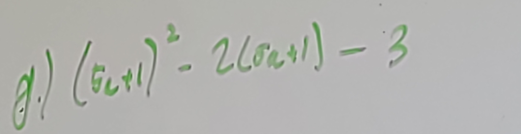 (5c+1)^2-2(6a+1)-3