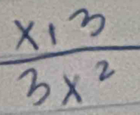  (x+3)/3x^2 