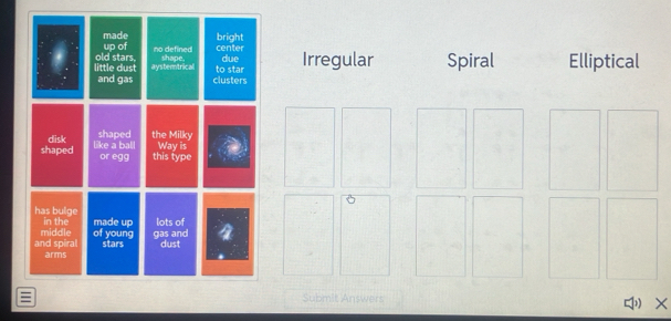 Irregular Spiral Elliptical
Submit Answers
×