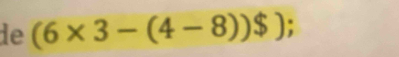 de (6* 3-(4-8))$);