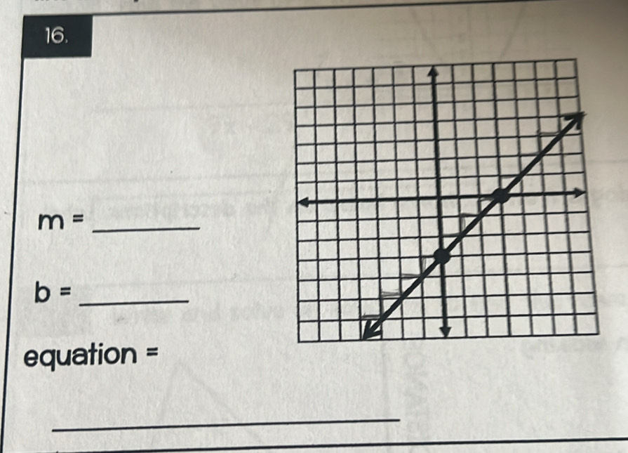 m=
b= _ 
equation = 
_