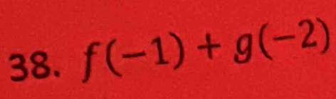 f(-1)+g(-2)