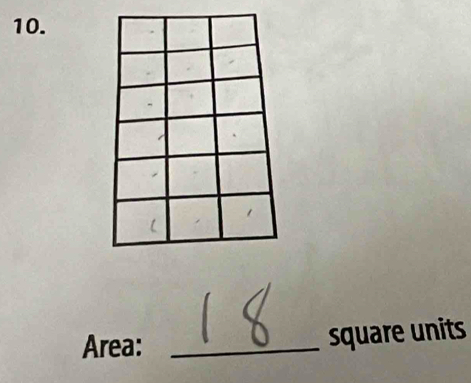 Area: _square units