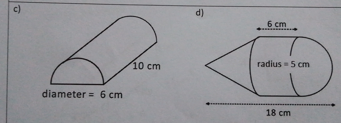 diameter =6cm