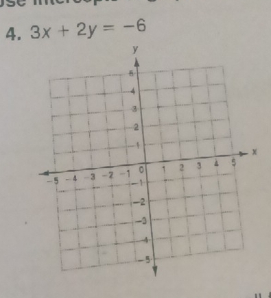 3x+2y=-6