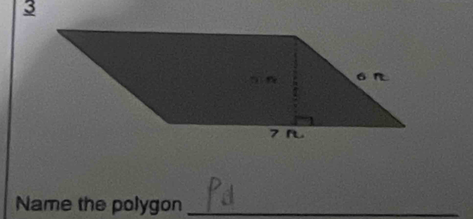 Name the polygon_