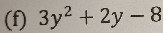 3y^2+2y-8