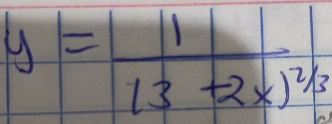 y=frac 111(3-2x)^2/3