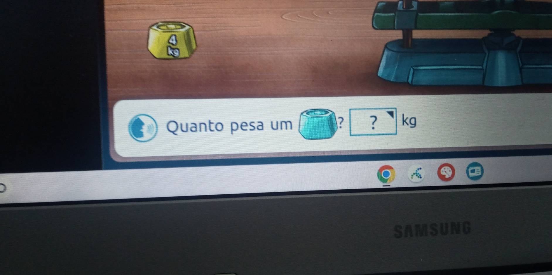 Quanto pesa um 
? ? kg
SAMSUNG