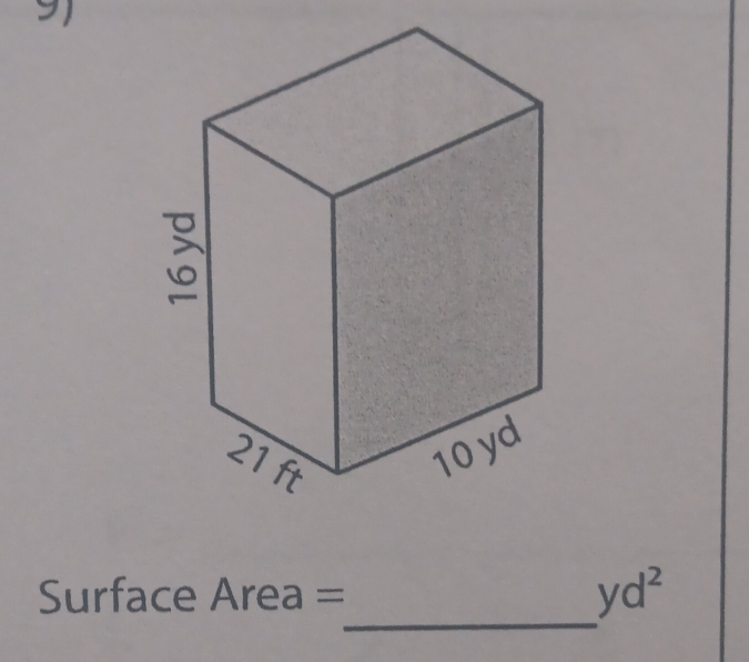 Surface A_A ea = yd^2