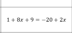 1+8x+9=-20+2x