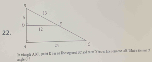 angle C ?