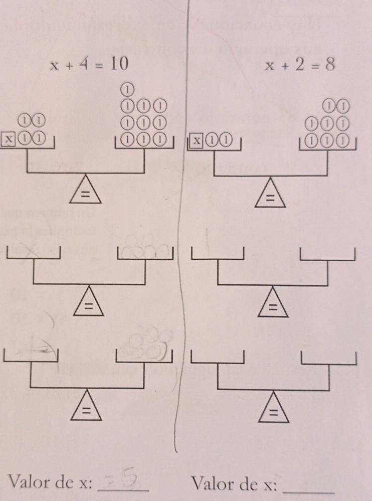 x+4=10
x+2=8
Valor de x : _Valor de x :_