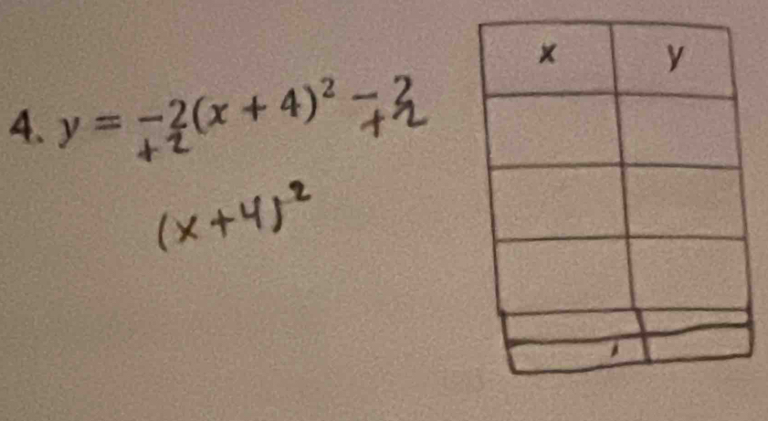 y=-2(x+4)^2-2