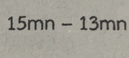 15mn-13mn