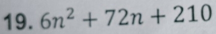 6n^2+72n+210