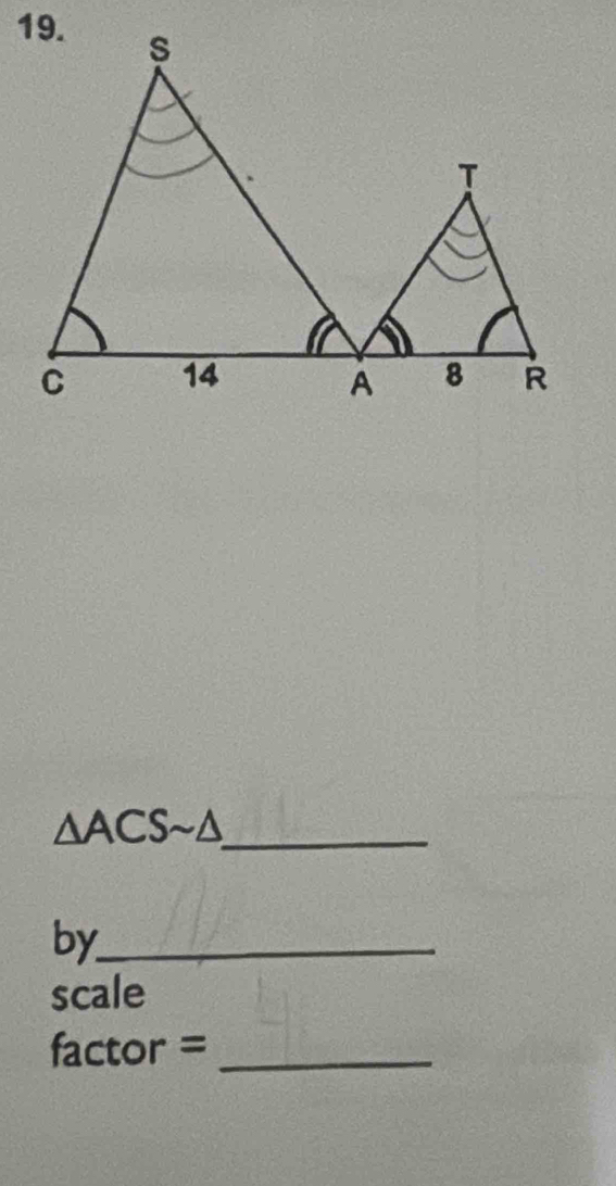 △ ACSsim △
by_ 
scale 
factor =_