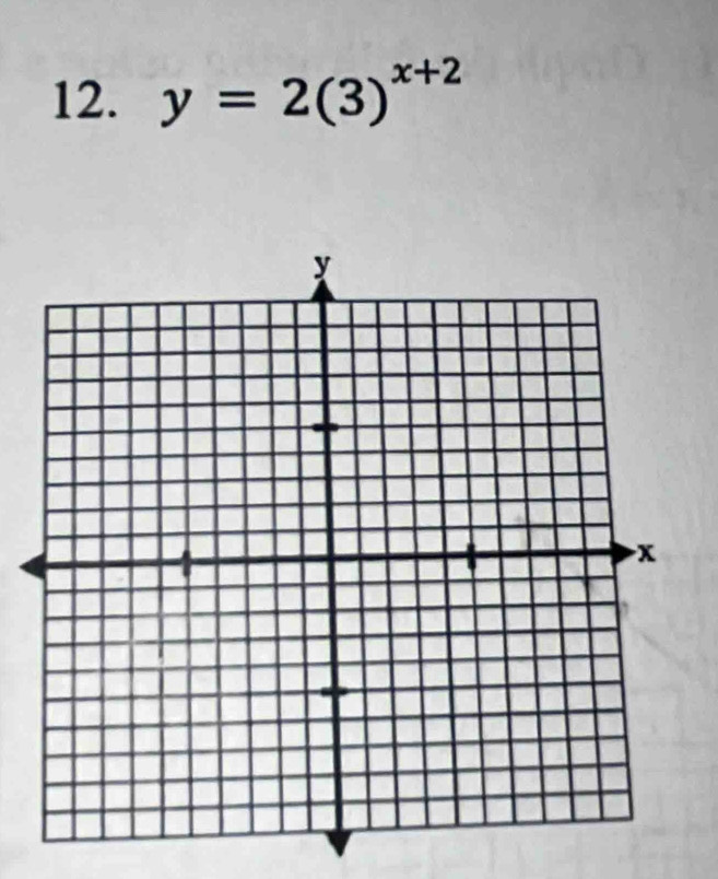 y=2(3)^x+2