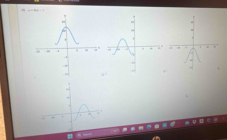 y=f(x)-7

Se