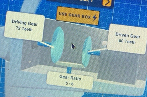 Gelöst:USE GEAR BOX Driving Gear 72 Teeth Driven Gear 60 Teeth Gear ...