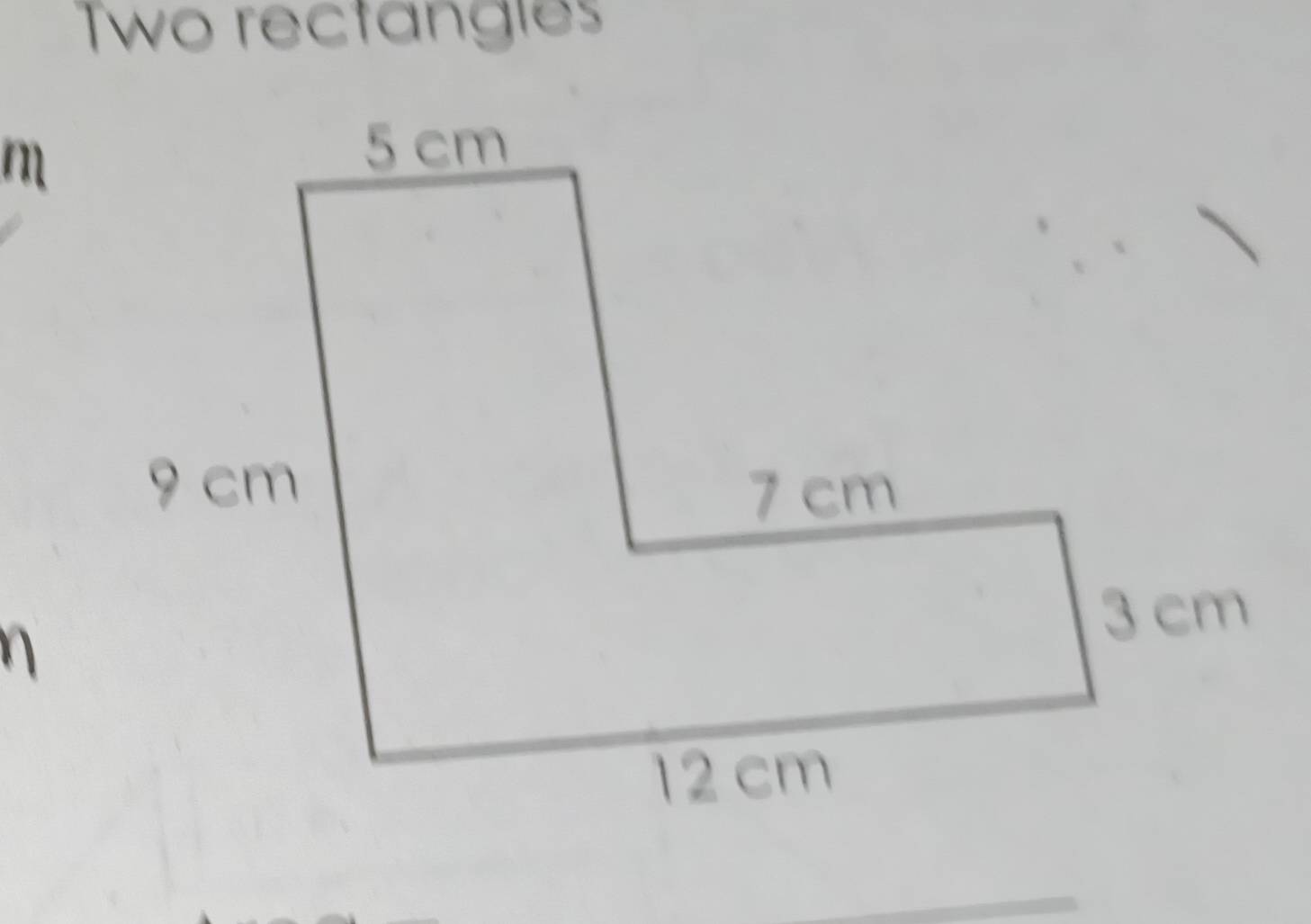 Solved: Two rectangles [Math]