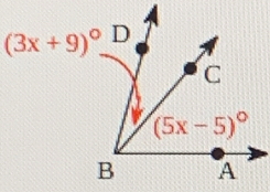 (3x+9)^circ 