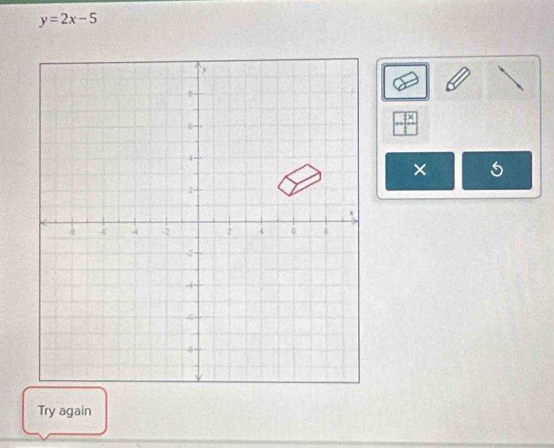 y=2x-5
fx
× 
Try again