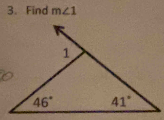 Find m∠ 1