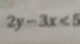 2y-3x<5</tex>