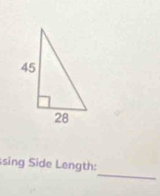 sing Side Length: