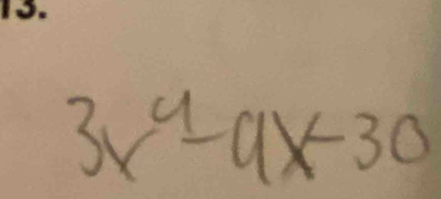 3x^4-9x-30