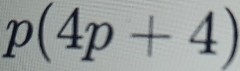 p(4p+4)