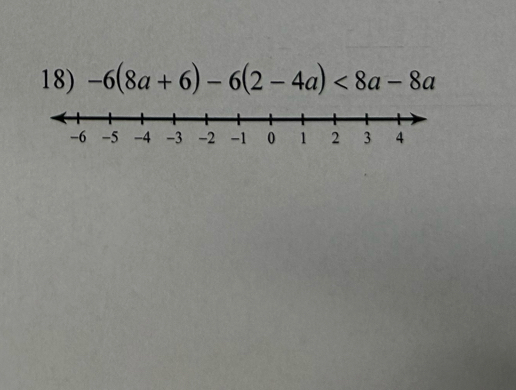 -6(8a+6)-6(2-4a)<8a-8a</tex>