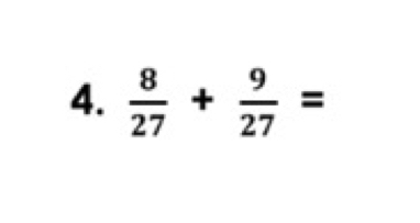  8/27 + 9/27 =