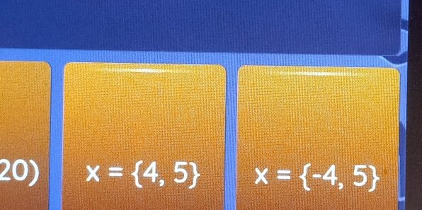 x= 4,5 x= -4,5