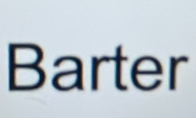 Barter