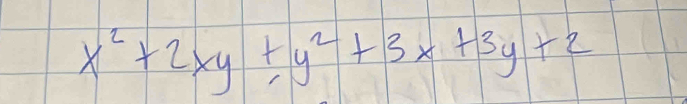 x^2+2xy+y^2+3x+3y+2