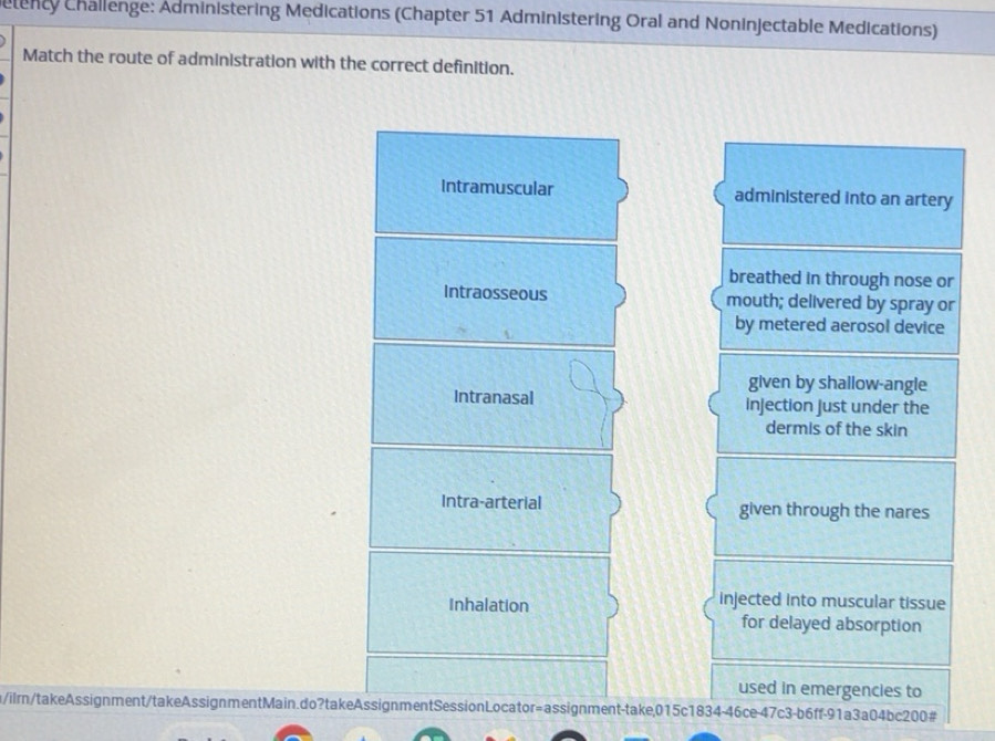Solved: etenty Challenge: Administering Medications (Chapter 51 ...