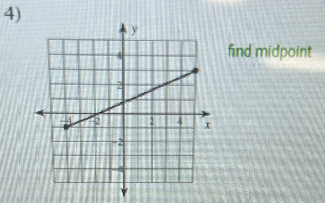 find midpoint