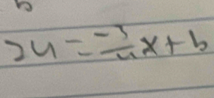 24= (-3)/4 x+b