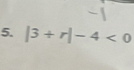 |3/ r|-4<0</tex>