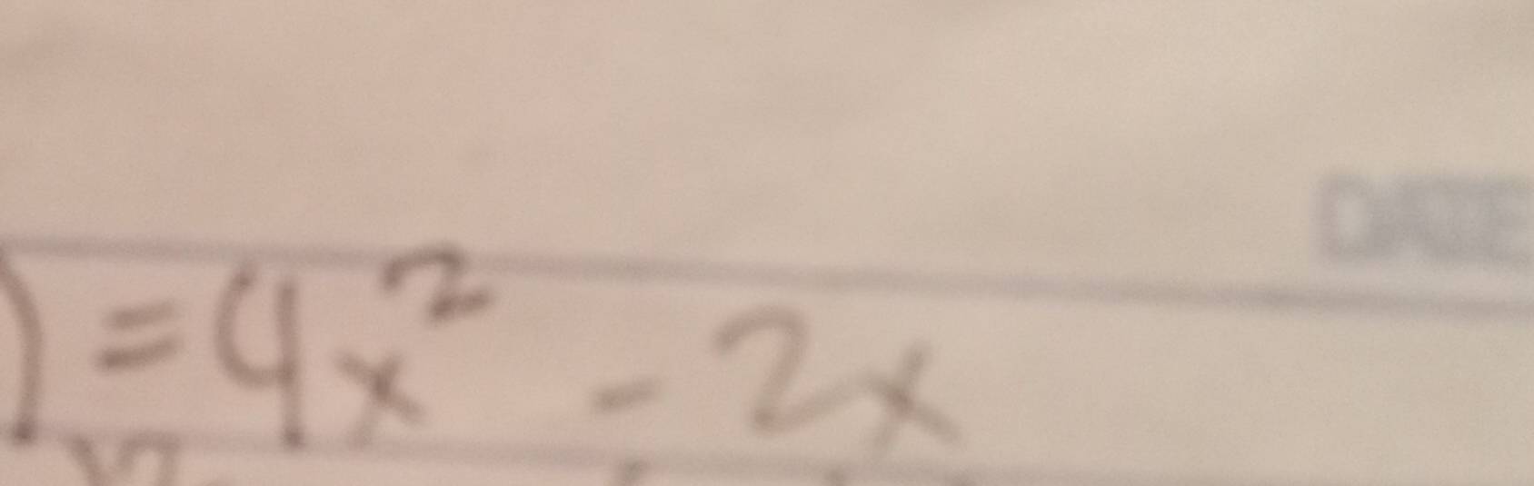 )=4x^2-2x